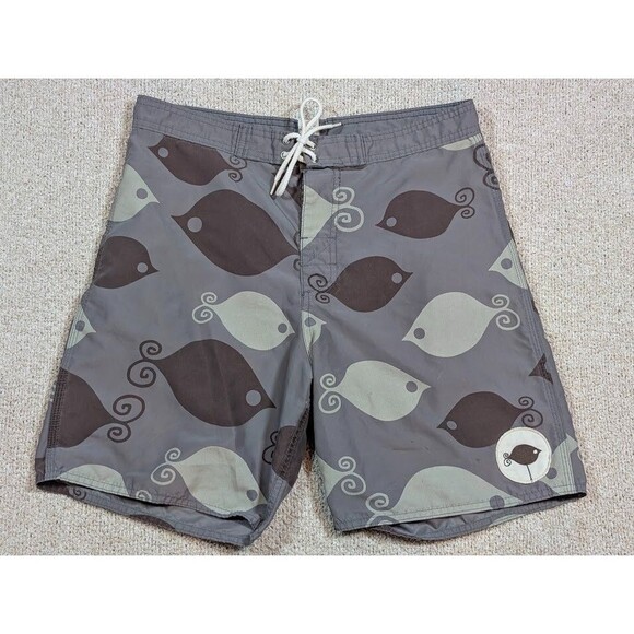 Ando & Friends "Cheerio Ando" board shorts Men's Size 32 Made in USA - Picture 1 of 6